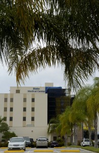 Blake Medical Center, one of five Florida hospitals involved in an effort by Hospital Corporation of America to enter the trauma field. (Herald-Tribune archive)