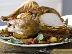 Eat lots of turkey, Dr. Oz says. (Associated Press archive / 2011)